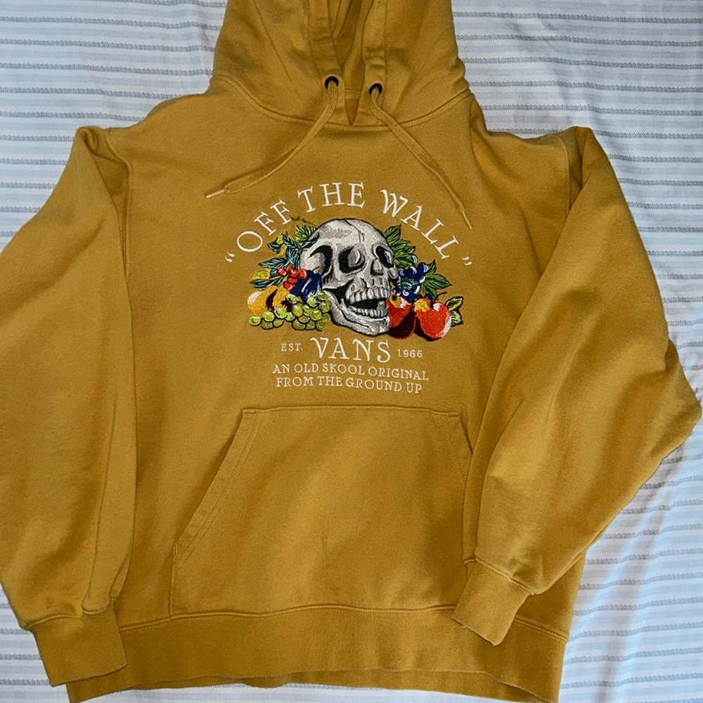 VANS Hoodie w Embroidered Skull